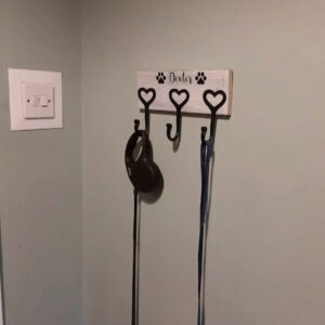 Personalised dog accessory holder